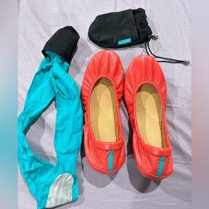 Tieks patent Poppy pink size 6